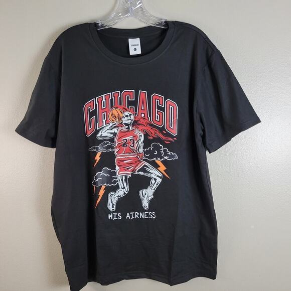 Chicago Bulls Michael Jordan “His Airness” T-shirt Unisex - Picture 1 of 4